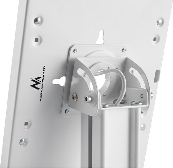 Maclean - Tablet Tafelbevestiging Anti-Diefstal Compatibel met 9.7"/10.2" - Wit