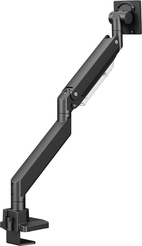Maclean MC-968 - Monitorbeugel - Monitorhouder - Dubbele arm - Met gasveer - 17-57 inch - Tot 27kg - Zwart