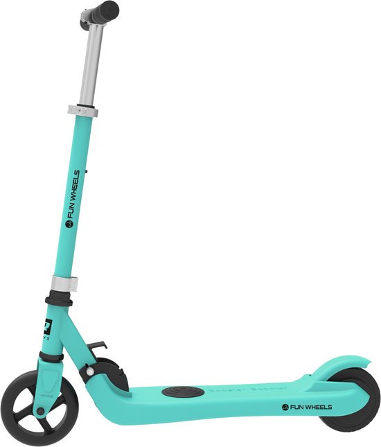 Rebel ZAB0031B - Elektrische ‘Fun Wheels’ step, kids, turquoise