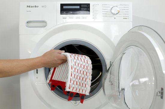 Vileda UltraMax Extra Vervanging - Set van 2 - Geschikt voor alle platte mopsystemen van Vileda - Voor alle vloertypes
