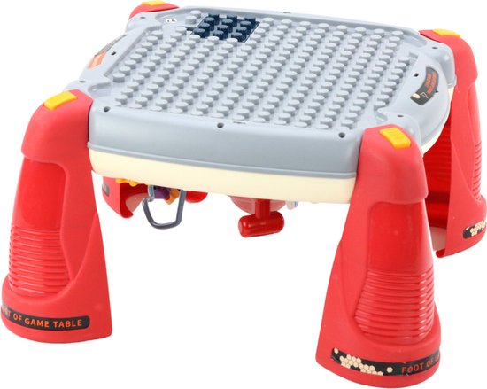 Speeltafel voor kinderen - Rood - Materiaal: Kinderpaneel