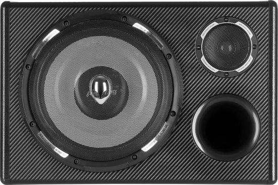 Peiying PY250QA - Autosubwoofer - 10 inch - 200 W - Actieve Subwoofer