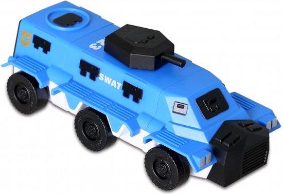 Popular Playthings Mix or Match Vehicles Police, Voertuigenset, 3 jaar, Zwart, Blauw, Wit