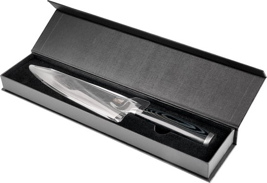 Teesa - Damaststalen Koksmes - 33.5cm - Elegant Design - VG10