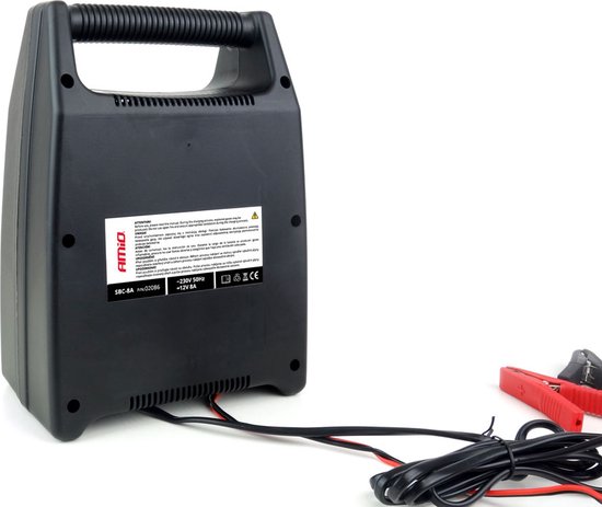 Amio acculader 12V - 8A