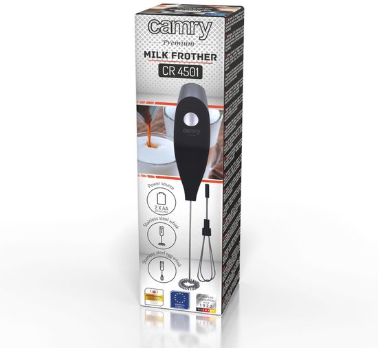 Camry CR 4501 melkopschuimer met roerwerk en standaard