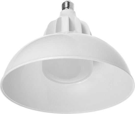 Kap/reflector Maclean Energy MCE415 voor 30W LED-spaarlampen - MCE261 CW, materiaal: PC