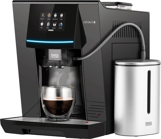 Teesa TSA4008 - Volautomatische espressomachine AROMA 800, met melkreservoir, zwart