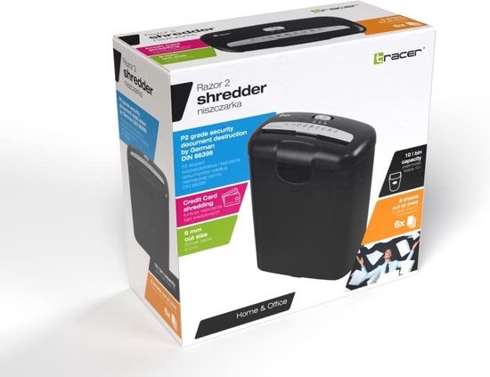 Papierversnipperaar Tracer Razor 2 10 L
