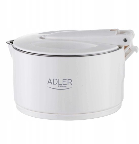 ADLER OPVOUWBARE TOERISTENKETEL | WIT | AD1377W