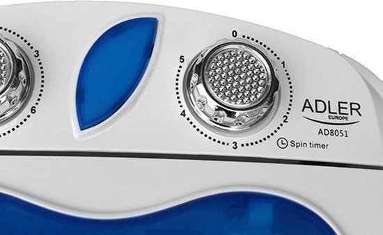 Adler AD 8051 Mini wasmachine met centrifuge