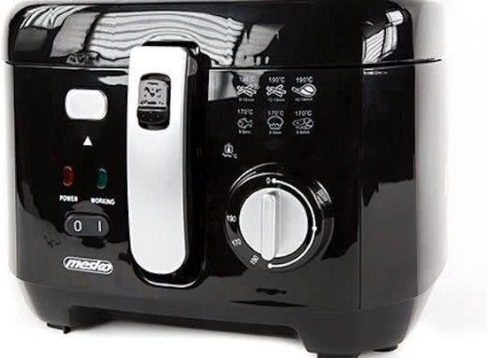 Mesko MS 4908 - Frituurpan / 2.5 liter / Antraciet