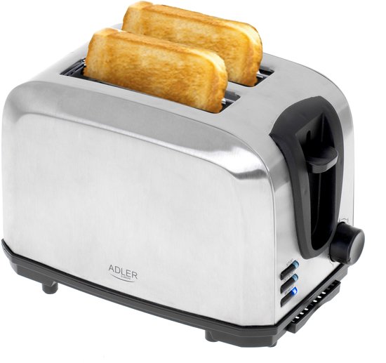 Adler AD3222 - Broodrooster - Toaster met broodjesrooster - 1000 Watt