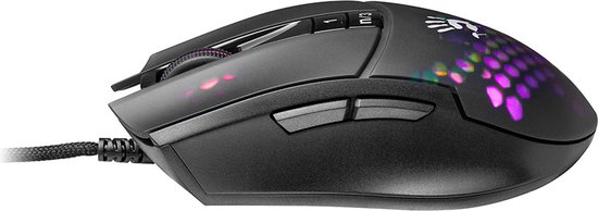 A4tech - Bloody L65 MAX RGB Gaming Muis - USB - Achtergrondverlichting - 9 knoppen