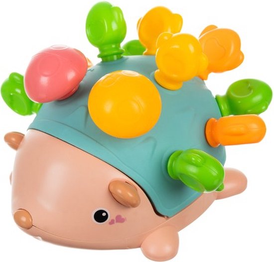 Educatief Speelgoed Puzzel - Egeltje - Kleuren Herkennen - Leerzaam Speelgoed voor Baby's en Peuters - Kleuren Matchen - Interactief Peuterspeelgoed - Sensorisch Speelgoed - Montessori