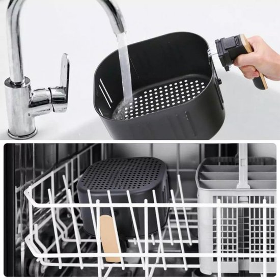 Klausberg KB-7596 - Heteluchtfriteuse - 1800W - 7,7L