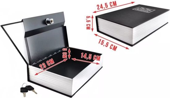 Malatec Kluis Verborgen als Boek - Veilig en Discreet