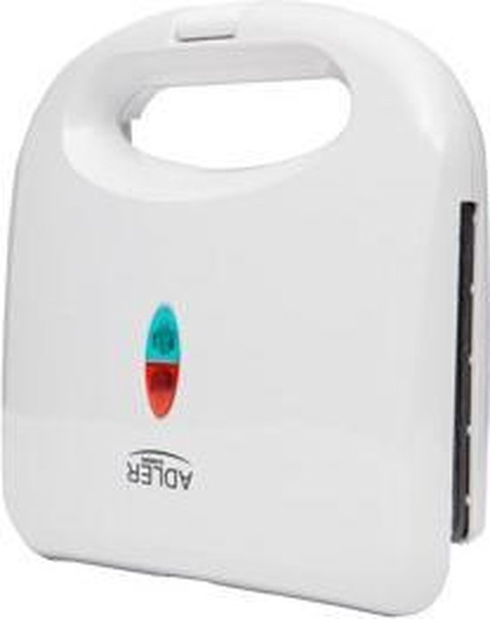 Adler AD 301 - Tosti apparaat - wit - 750 Watt