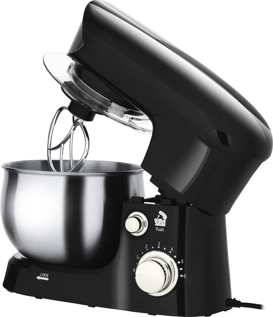 Adler AD 4226 B - Planetaire keukenmachine 1200W - Zwart