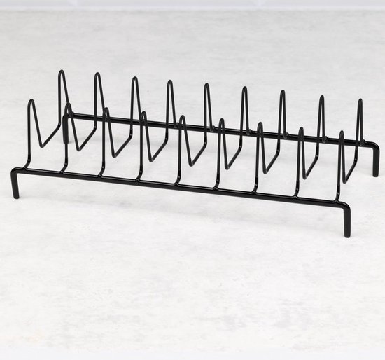 Kinghoff - Organizer Standaard - Pokrywka Houder - 33x10,8x9 cm - Zwart