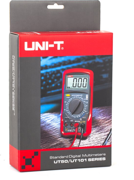UNI-T UT52 - Multimeter - DC/AC Spanning - DC/AC Stroom - Weerstand