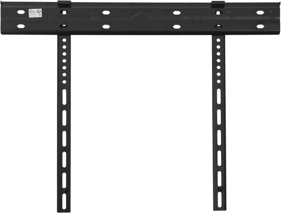 Maclean - TV houder - Ultra platte muurbeugel voor TV - 40-85" - max VESA 600x400 - tot 80kg, MC-123
