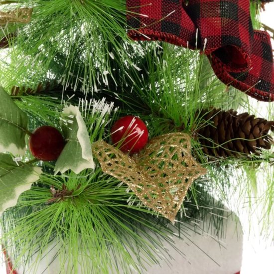 Ruhhy Kunstkerstboom 45cm: Stijlvolle Mini Kerstboom voor Elk Interieur