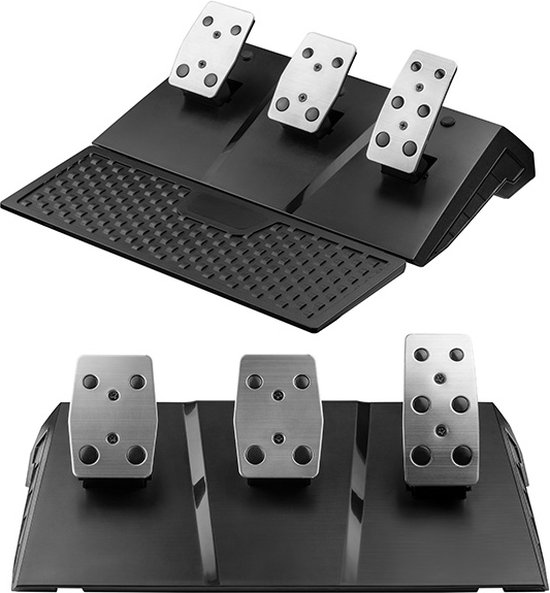 Tracer Gaming Stuurwiel - 6 in 1 Stuur - Pedalen en Versnellingspook - PC/PS4/PS3/Xbox One/Switch