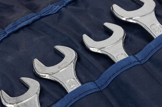 Mega Ringsleutelset 25 Delig 6-32mm Koolstofstaal Verchroomd