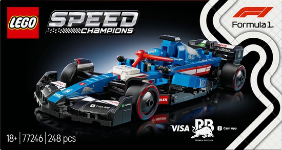 LEGO Speed Champions Visa Cash App RB VCARB 01 F1 racewagen Set - 77246