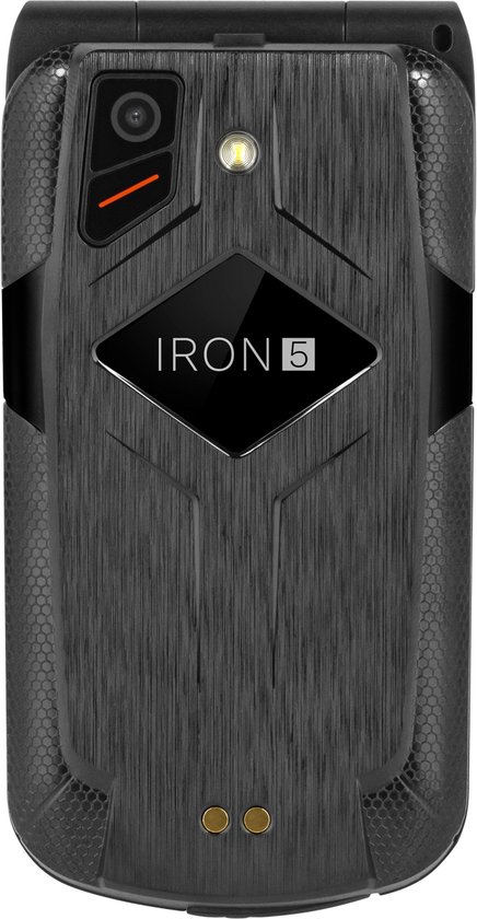 Krüger&Matz Iron 5 - GSM Telefoon met Klap - IP68/IP69K - 4G - Dual SIM