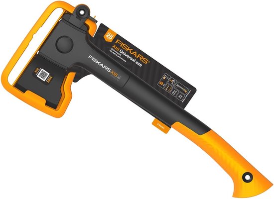 Fiskars X-serie X18 Universele Bijl - Handbijl - Bijl - Hakbijl voor Hout - S