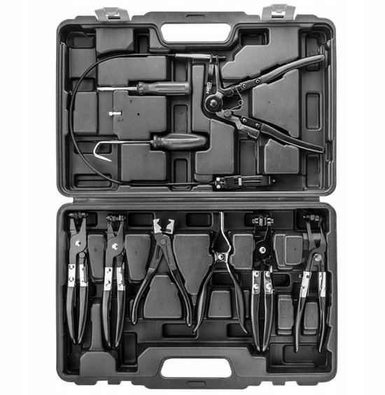 NEO 11-228 Slangklemtangset 9 dlg