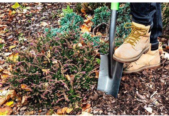 VERTO Draineerspade, Sleuven spade, Houten Steel, D-Greep
