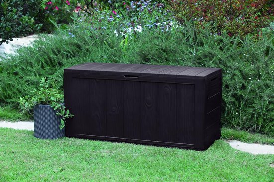 Outdoor Opbergkist - 270 liter - Bruin - Waterdicht