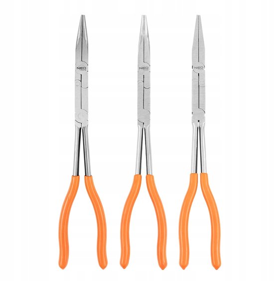 NEO TOOLS Dubbele Knie Szczypce Set 3 Stuks - CRV Staal