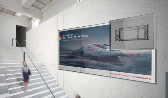 TV Video muurbeugel 46"- 52" max. 35kg Digital Signage Maclean MC-845
