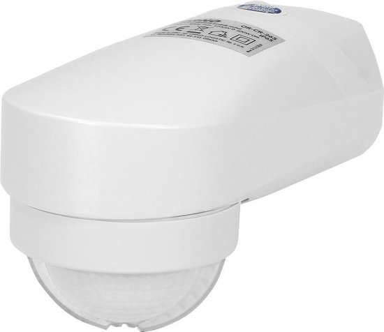 Bewegingsmelder/Schemerschakelaar - Dual Sensor - Bewegingsdetector 240 ° Detectie - Wand en hoekbevestiging - 10 Meter bereik - IP65 - Wit