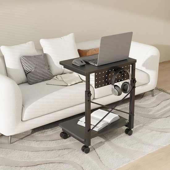 NanoRS RS430 - CPU computer trolley - Laptoptafel - max. 80kg, 550~850mm in hoogte verstelbaar
