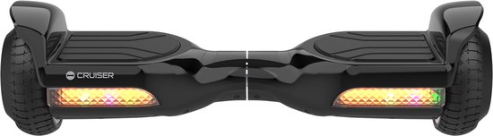 Rebel Cruiser - Elektrische Hoverboard - 6,5" LED Wielen - 100 kg Draagvermogen - Zwart
