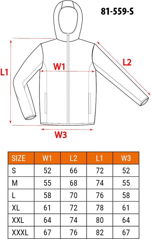 SOFTSHELL JACK MET GEWATTEERD PANEEL PREMIUM, MAAT M
