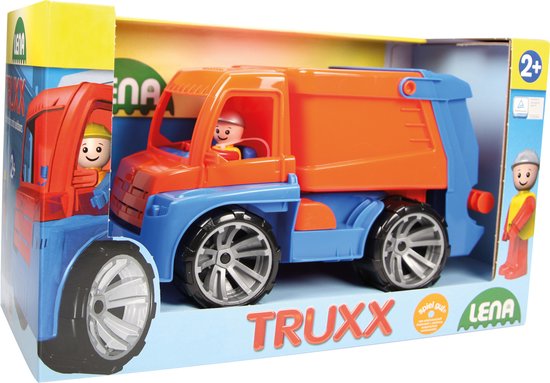 Lena TRUXX 04416, Vrachtwagen, Garbage truck, 2 jaar, Kunststof, Meerkleurig