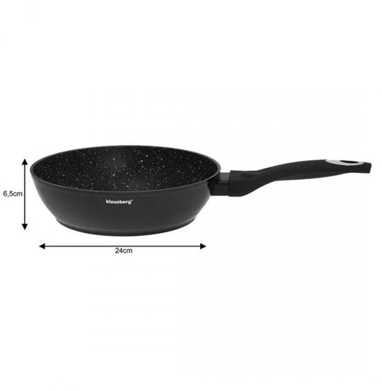 Klausberg 7322 pannenset – 15 delig – Gesmeed Aluminium – Alle warmtebronnen
