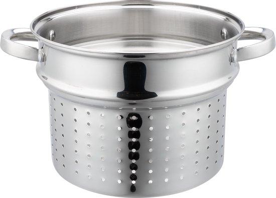 Klausberg 7738 - Kookpan met pasta inzetpan - 2 delig - 24 cm - 7.5 liter - rvs - alle warmtebronnen 14