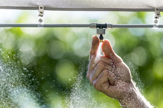 Cellfast 52-270 3/4 "watergordijnset, 7,5 m slanglengte