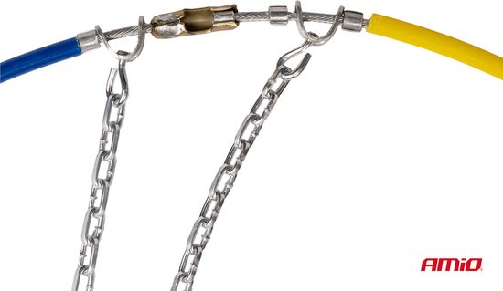 AMiO Ö-Norm Sneeuw Kettingen Gehard Staal 9mm + BAG KNS-100