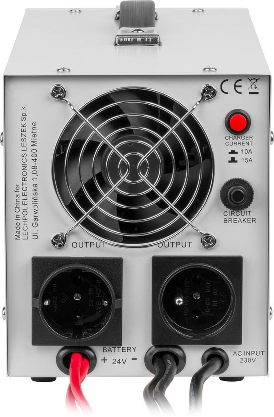 KEMOT PROsinus Serie - Fantoomvoeding - 1500VA - 1050W - Noodstroomvoorziening