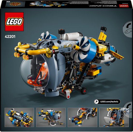 LEGO Technic Onderzeeër voor diepzeeonderzoek - 42201