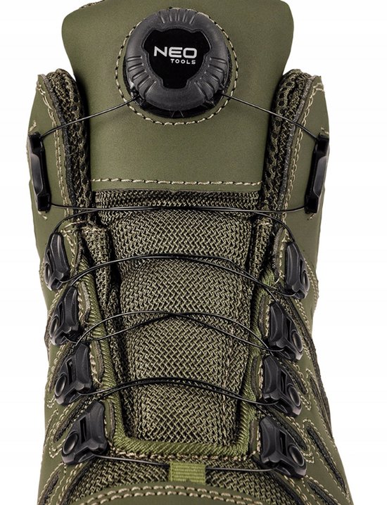 TREKKING SHOES-SAFETY SHOES from NEO TOOLS size 41 (27.3 cm ) Khaki 82-751-41