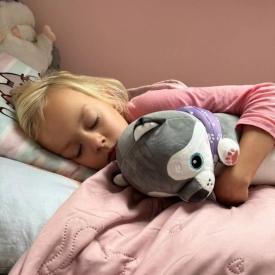Kruzzel Lange Knuffelbeer - 70 cm - Zacht & Veilig - Perfect als Kussen en Knuffelspeelgoed